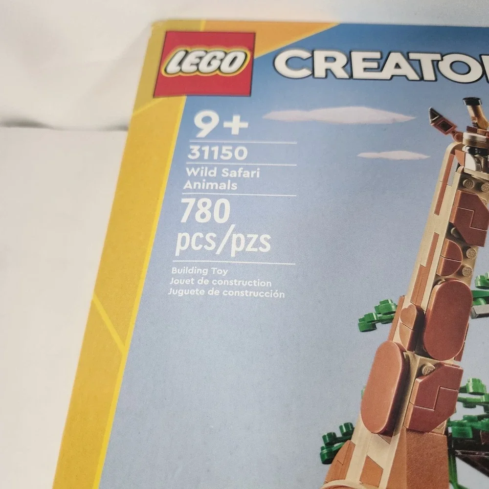 LEGO Creator 3 in‎ 1 31150 Wild Safari Animals 780 Pcs New Sealed